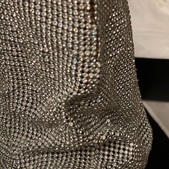 Embellished Rhinestone Crystal Covered Knee High (New with Defects) - Picture 6 of 14